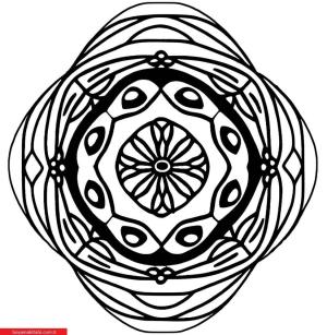 Mandala boyama sayfası, coloring page, ,