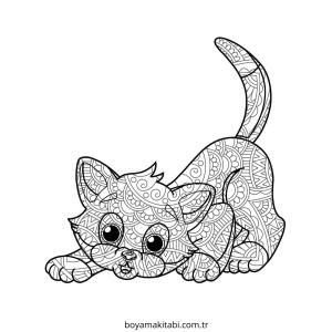 Mandala boyama sayfası – boyama etkinliği, çocuk aktivitesi