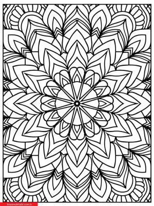 Mandala boyama sayfası, coloring page, ,