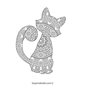 Mandala boyama sayfası – yaratıcılık, eğlenceli etkinlik