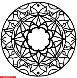 Mandala boyama sayfası, coloring page, ,