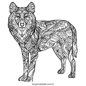 Mandala boyama sayfası – eğlenceli etkinlik, el becerilerini geliştirir