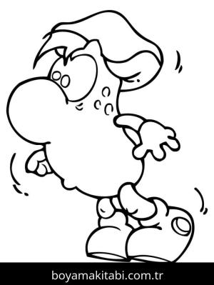 Mantar boyama sayfası – keyifli zaman, renkli çizimler