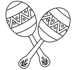 Marakas boyama sayfası,  coloring page, İnanılmaz Marakas, 