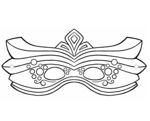 Mardi Gras boyama sayfası,  coloring page, Ücretsiz Yazdırılabilir Mardi Gras Maskesi, 