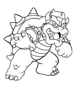 Mario boyama sayfası,  coloring page, Kızgın Okçu, 