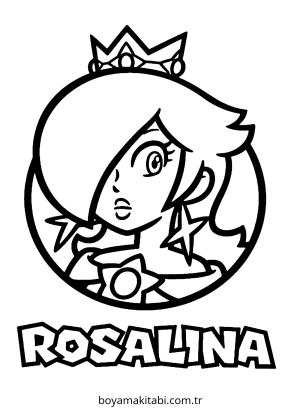 Mario boyama sayfası – basit çizim, kolay boyama