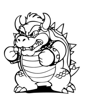 Mario boyama sayfası,  coloring page, Kızgın Okçu 1, 