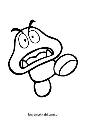Mario boyama sayfası – keyifli zaman, renkli çizimler