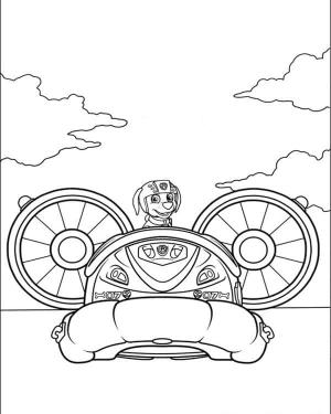 Marshall Paw Patrol boyama sayfası,  coloring page, Paw Patrol’den Marshall, 