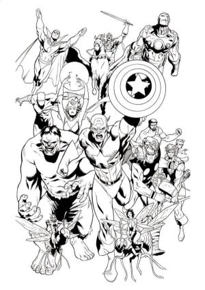 Marvel boyama sayfası,  coloring page, Marvel karakterleri boyama sayfası, 