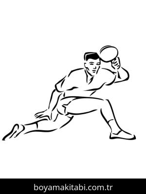 Masa Tenisi boyama sayfası – boyama çalışması, yaratıcılığı geliştirir