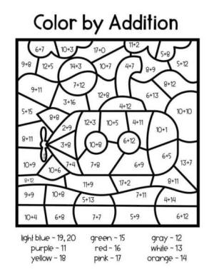 Matematik boyama sayfası,  coloring page, Matematik Anahat, 