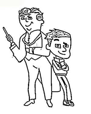 Max ve Maestro boyama sayfası,  coloring page, Max ve Maestro temel, 