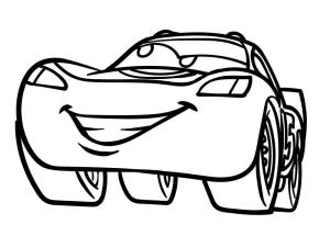 Şimşek Mcqueen boyama sayfası,  coloring page, Havalı Şimşek McQueen, 