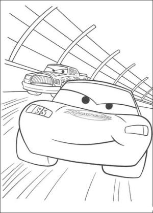 Şimşek Mcqueen boyama sayfası,  coloring page, McQueen Yarışı, 