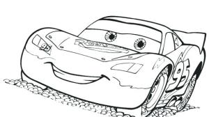 Şimşek Mcqueen boyama sayfası,  coloring page, Şimşek McQueen’in Coolesr Gülümsemesi, 