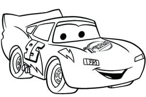 Şimşek Mcqueen boyama sayfası,  coloring page, Şimşek McQueen, 