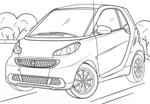 Mercedes boyama sayfası,  coloring page, Mercedes-Benz Araba, 