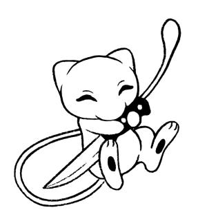 Mew boyama sayfası,  coloring page, Mew Pokémon, 