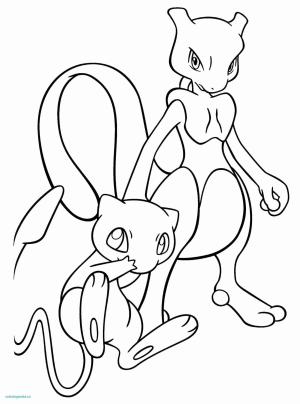 Mewtwo boyama sayfası,  coloring page, Mewtwo’nun Resmi, 