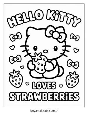 Meyve boyama sayfası – yaratıcılığı geliştirir, keyifli zaman