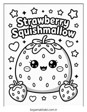 Meyve boyama sayfası – kolay boyama, eğitici aktivite