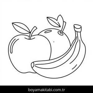 Meyveler Boyama