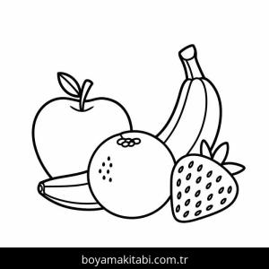 Meyveler Boyama