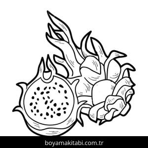 Meyveler boyama sayfası – yaratıcılığı geliştirir, keyifli zaman