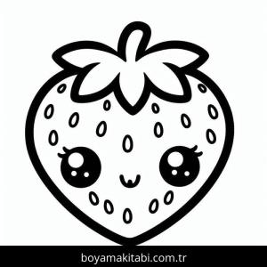 Meyveler boyama sayfası – eğitici aktivite, yaratıcılık