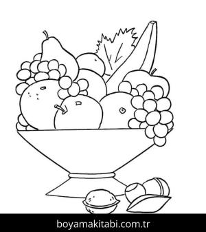 Meyveler Boyama
