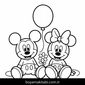 Mickey Mouse (Miki Fare) Boyama
