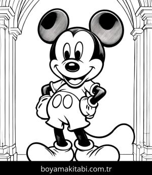 Mickey Mouse (Miki Fare) boyama sayfası,  coloring page, , 