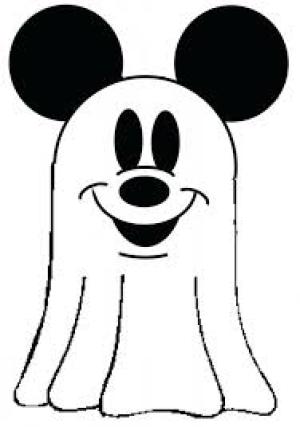 Mickey Mouse (Miki Fare) boyama sayfası,  coloring page, Mickey Hayalet Ücreti, 