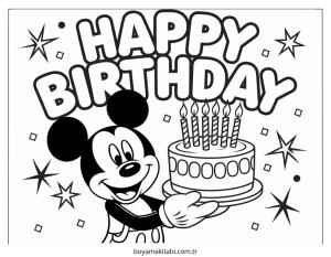Mickey ve Minnie Mouse boyama sayfası – keyifli zaman, renkli çizimler
