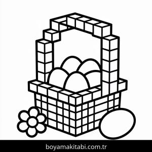 Minecraft boyama sayfası – el becerilerini geliştirir, boyama çalışması