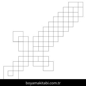 Minecraft boyama sayfası – PDF indir, sevimli karakter