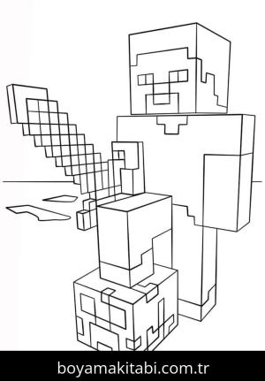 Minecraft boyama sayfası 51708,  coloring page, 