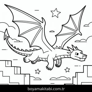 Minecraft boyama sayfası – boyama etkinliği, çocuk aktivitesi