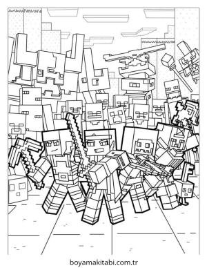 Minecraft Boyama