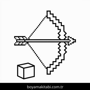 Minecraft boyama sayfası – el becerilerini geliştirir, boyama çalışması