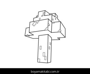 Minecraft boyama sayfası – evde etkinlik, ücretsiz yazdır