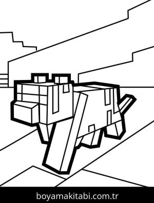 Minecraft boyama sayfası – yaratıcılık, eğlenceli etkinlik