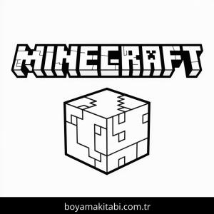 Minecraft boyama sayfası – evde etkinlik, ücretsiz yazdır