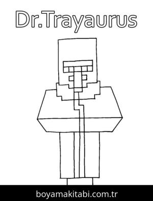 Minecraft boyama sayfası – keyifli zaman, renkli çizimler