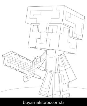 Minecraft boyama sayfası 51711,  coloring page, 