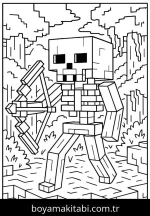 Minecraft boyama sayfası,  coloring page, , 