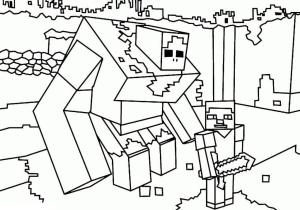 Minecraft boyama sayfası,  coloring page, Minecraft Mutant Zombi, 