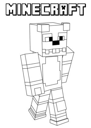 Minecraft boyama sayfası,  coloring page, Minecraft boyama sayfası, 